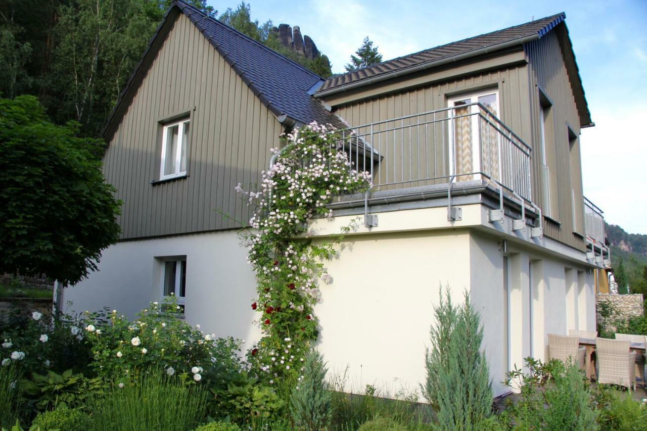 Haus Elbsinfonie Villa Bad Schandau Exteriör bild